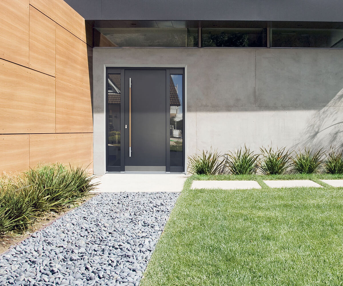 Technische Ausstattung von SYSTEM MASSIVHAUS - Moderne Haustür mit hoher Sicherheit
